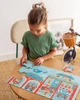 Puzzle w kartonowym domku Apli Kids - W straży pożarnej 3+