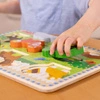Drewniana układanka z figurkami zwierząt Melissa & Doug 13724