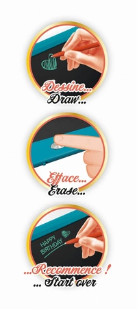 Tablet XL do rysowania i zabawy TD002