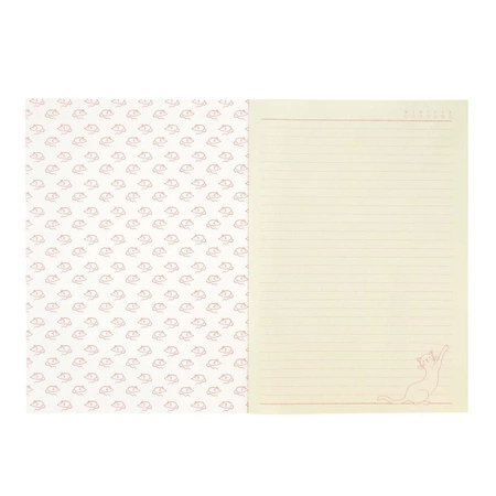 Duży Zeszyt - Felines - Koty - Asking Fur Trouble (Bold Orange)