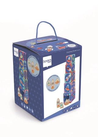 Scratch, Piramida edukacyjna i drewniane figurki KOSMOS