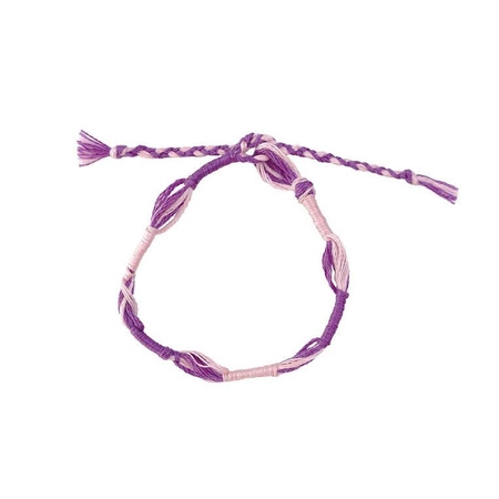 Zestaw kreatywny do tworzenia biżuterii Tęczowe bransoletki 30 szt. 8+, Janod