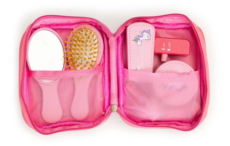 Zestaw piękności kosmetyczka 6 akcesoriów beauty