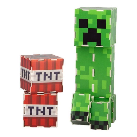 Minecraft zestaw konstrukcyjny Creeper i TNT