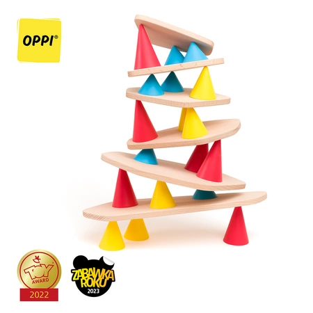 OPPI Kreatywny zestaw konstrukcyjny mały Piks Small 24 elementy 3+