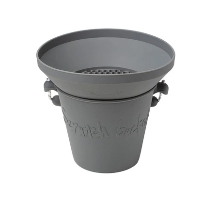 Silikonowe Sitko do piasku Scrunch - Ciemny Szary