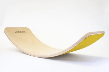 Deska do balansowania Original z filcem, Mustard, Wobbel