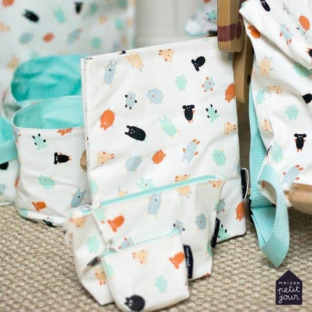 Mały portfelik, portmonetka, seria Doudous, Puchaci Przyjaciele | Maison Petit Jour®