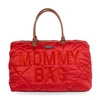 Childhome Torba Mommy Bag Pikowana Czerwona