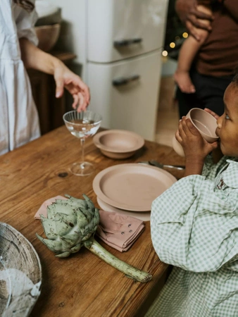 Elodie Details - Zestaw obiadowy dla dzieci - Blushing Pink