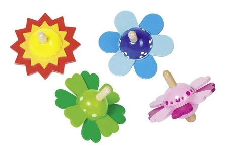 Bączek, kwiatek, 4 wzory