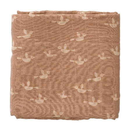 Fresk Pieluszki muślinowe zestaw 2 szt. 120 x 120 cm Ptaszki