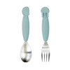Done by Deer Sea Yummy+ Sztućce dla Dziecka 2szt Blue
