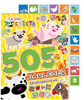 Zamieszanie na wsi. A ja lubię zwierzęta. 505 naklejek