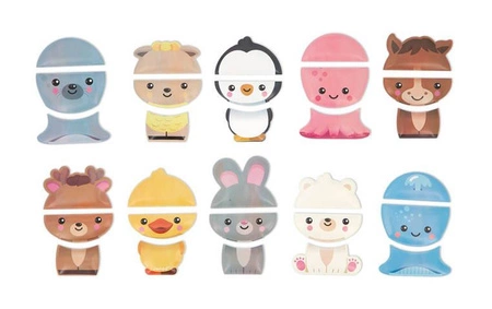 Układanka do kąpieli Mix and match Zwierzątka 2+, Janod