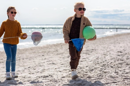 Piłka Scrunch - Pudrowy Róż