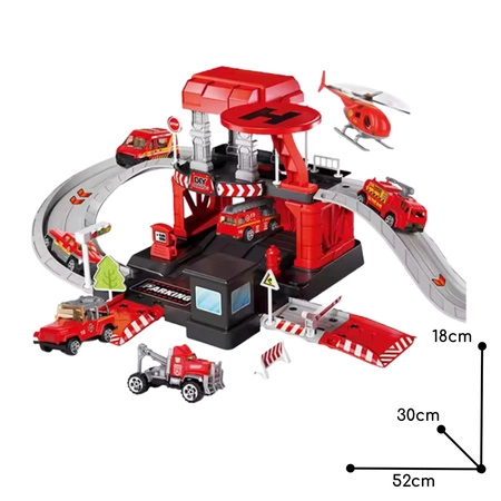 WOOPIE Garaż Parking Straż Pożarna 43 el.