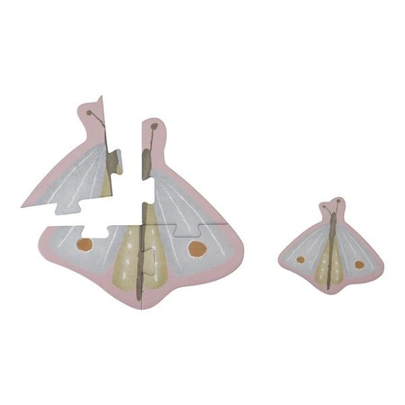 Little Dutch Puzzle 6 elementów Flowers & Butterflies LD4760