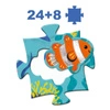 Puzzle gigant PODWODNY ŚWIAT 32 elem. DJ07166