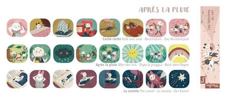 MOULIN ROTY Projektor - latarka - lampka KRÓLICZKI