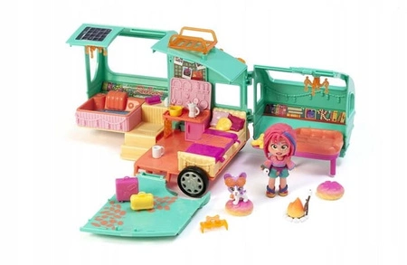 Kookyloos Karawan mia's kooky caravan - auto z przyczepą