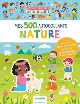 Auzou Zeszyt z naklejkami Natura 91759