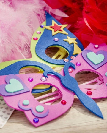 Zestaw artystyczny Apli Kids - Maski Karnawałowe