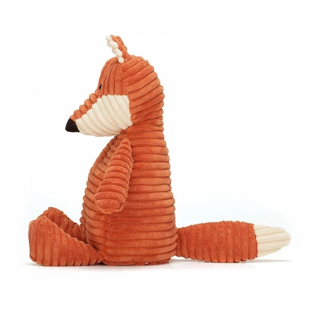 JellyCat - Lis Sztruksowy Rudy 38 cm