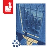 Puzzle artystyczne Nocny widok w błękicie 500 elementów 8+ Made in Poland, Janod