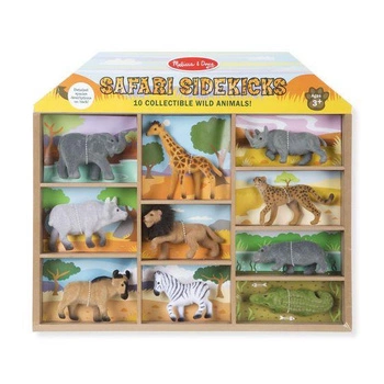 Safari figurki – zestaw 10 sztuk