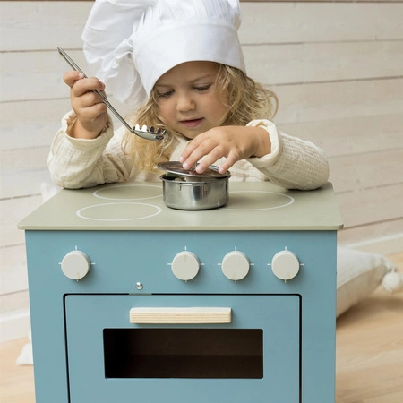 Kuchnia drewniana Micki niebieska