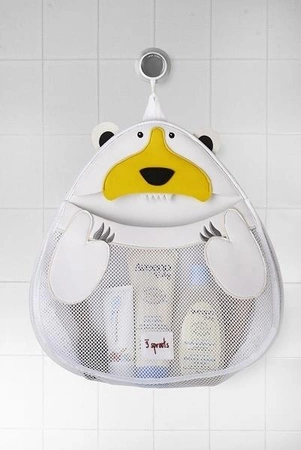 3 Sprouts Organizer Kąpielowy Miś Polarny