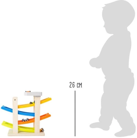 Tor dla samochodów Salto 10602- Small foot, zjeżdżalnia dla dzieci