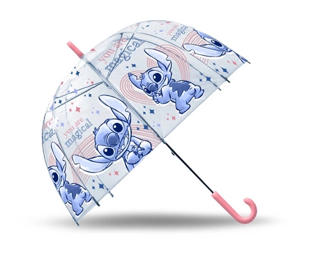 Parasolka Stitch przezroczysta 19 cali D07153MC