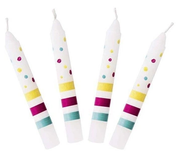 Zestaw urodzinowych świeczek Susibelle