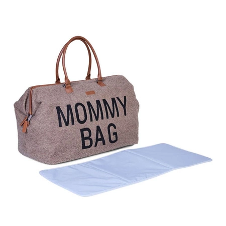 Childhome Torba Mommy Bag Teddy Soft Brown
