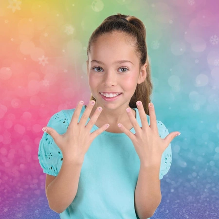 Display Naklejki na paznokcie dla dzieci – mix 3 wzorów, Nebulous Stars