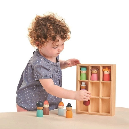 Drewniane figurki do zabawy - Folk Hotel,Tender Leaf Toys