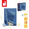 Puzzle artystyczne Nocny widok w błękicie 500 elementów 8+ Made in Poland, Janod
