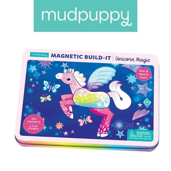 Mudpuppy Magnetyczne konstrukcje Magiczne Jednorożce 4+