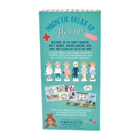 Lalka Florence kreatywny zestaw magnetyczny