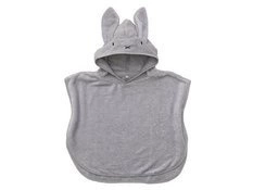 Ręcznik bambusowy poncho Popielaty 0-2l BAMBOOM