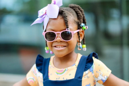 Okulary Babiators Original Keyhole Pretty in pink - 6+ Lat