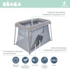 Beaba Łóżeczko turystyczne dwupoziomowe z funkcją kojca 3w1 Eazy sleep Heather grey / Pebble