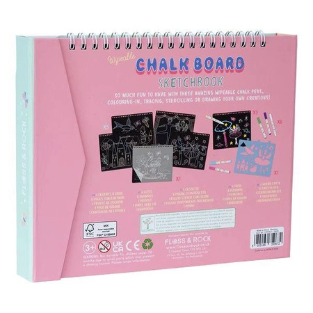 Baletnice Szkicownik z Kredowymi Pisakami