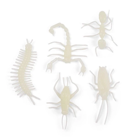 Insekty świecące w ciemności zestaw 5 szt 711393