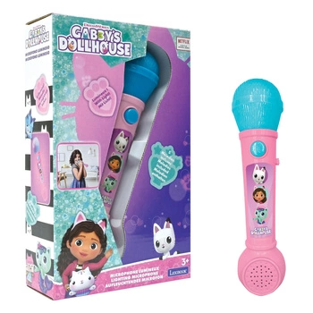 Mikrofon świecący z głośnikiem Gabby’s Dollhouse Lexibook MIC80GDH