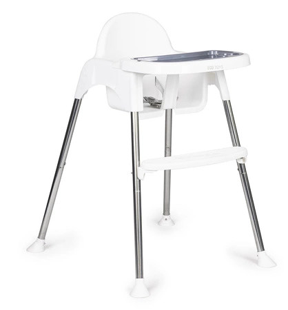 Krzesełko fotelik do karmienia 2w1 tacka pasy