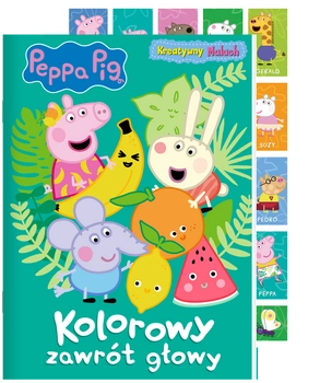 Kolorowy zawrót głowy. Świnka Peppa. Kreatywny Maluch