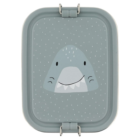 Mały stalowy lunch box - Rekin Trixie Baby